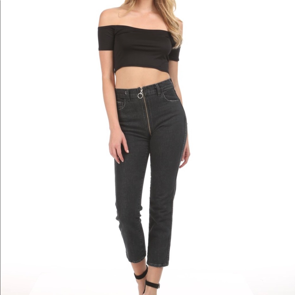 Revice ying yang crops NWT
